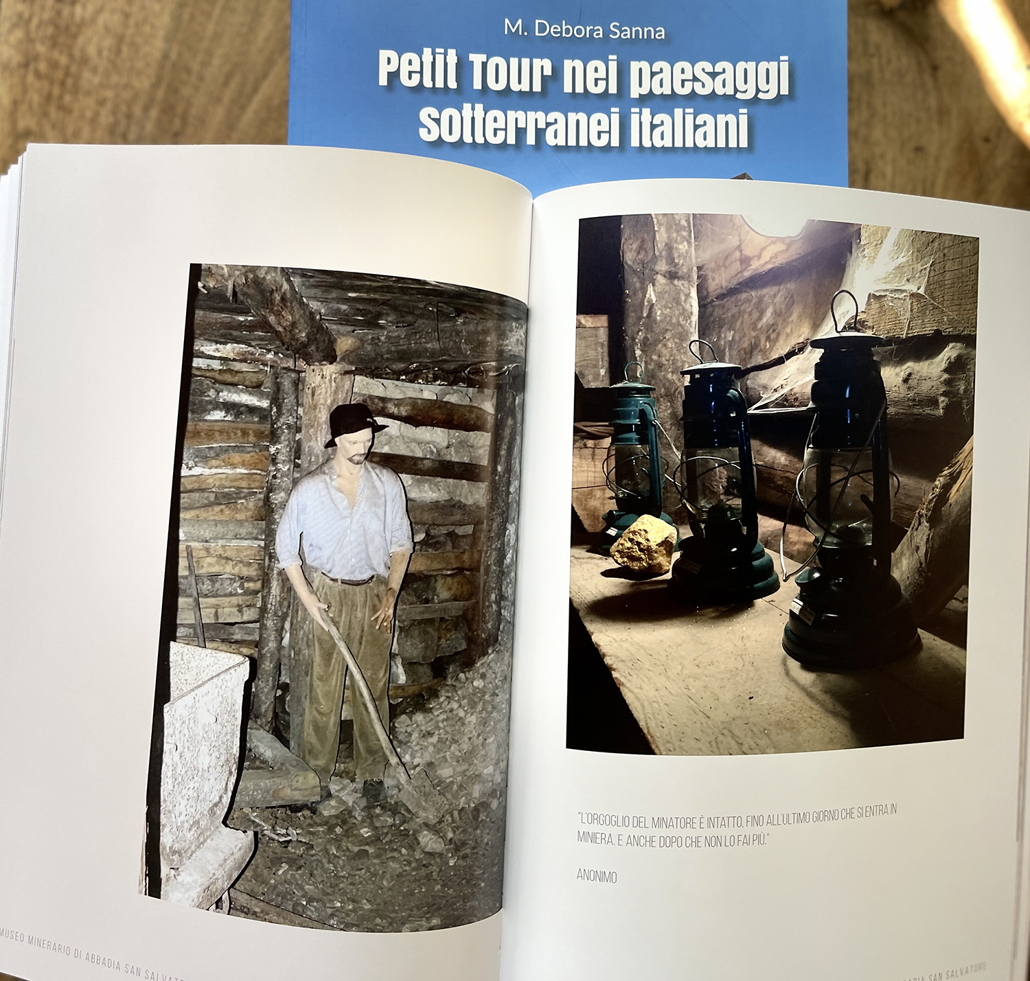 M. Debora Sanna: Petit Tour nei paesaggi sotterranei italiani